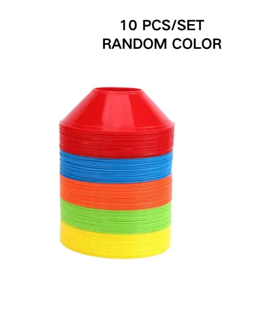 10/20 PCS Durable Multi-Sport Training Cones with Pressure Resistant Marker Discs Sports Practice Outdoor Sports Equipment